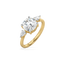 Sunlit Tear - Pure Gold Lab Diamond Ring