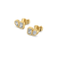 Facet Medley - Pure Gold Lab Diamond Stud Earrings