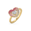 Rosé Heart - Pure Gold Lab Diamond Rings