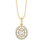 Oval Radiance - Pure Gold Lab Diamond Solitaire Pendant