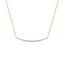 Classic Crescent - Lab Diamond Necklace