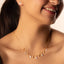 Edgy Elegance - Lab Diamond Necklace