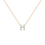 Heirloom H - Lab Diamond Necklace