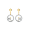 Nestled Bonds - Lab Diamond Drop Earrings