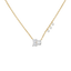 Baguette Brilliance - Lab Diamond Necklace