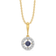 Wink of Protection - Lab Diamond Pendant