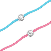 Forever Two – Lab Diamond BFF Bracelets