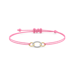 Link & Laugh – Lab Diamond BFF Bracelet