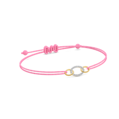 Link & Laugh – Lab Diamond BFF Bracelet