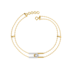 Linked For Life – Lab Diamond Bracelet