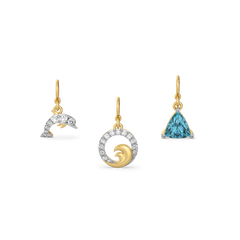 Tidal Trinkets - Lab Diamond Sea Charms