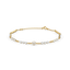 Snow Kissed Pearl - Lab Diamond Bracelet