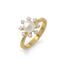Snow Kissed Pearl - Lab Diamond Ring