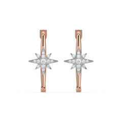 NorthStar Huggies - Lab Diamond Earrings