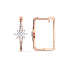 NorthStar Huggies - Lab Diamond Earrings