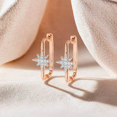 NorthStar Huggies - Lab Diamond Earrings
