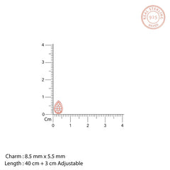 Rose Gold Studded Swayer Necklace