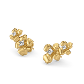 Petal Play - Lab Diamond Stud Earrings