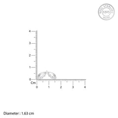 Silver Ritzy Vanki Ring