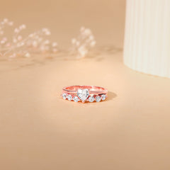 Rose Gold Unstoppable Love Ring