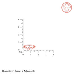 Rose Gold Bluebell Floral Ring