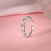 Silver Minimalist Wreath Ring