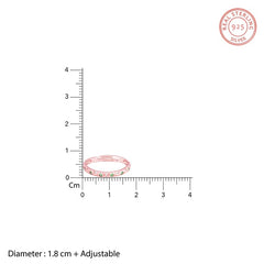 Rose Gold Colour Carnival Ring