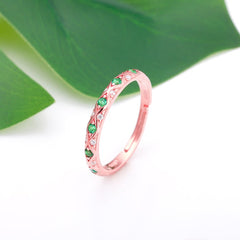 Rose Gold Colour Carnival Ring