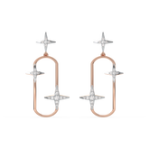 Shooting Star - Lab Diamond Drop Earrings