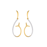 Siren’s Whisper - Lab Diamond Drop Earrings