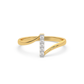 Vivid V - Lab Diamond Fashion Ring