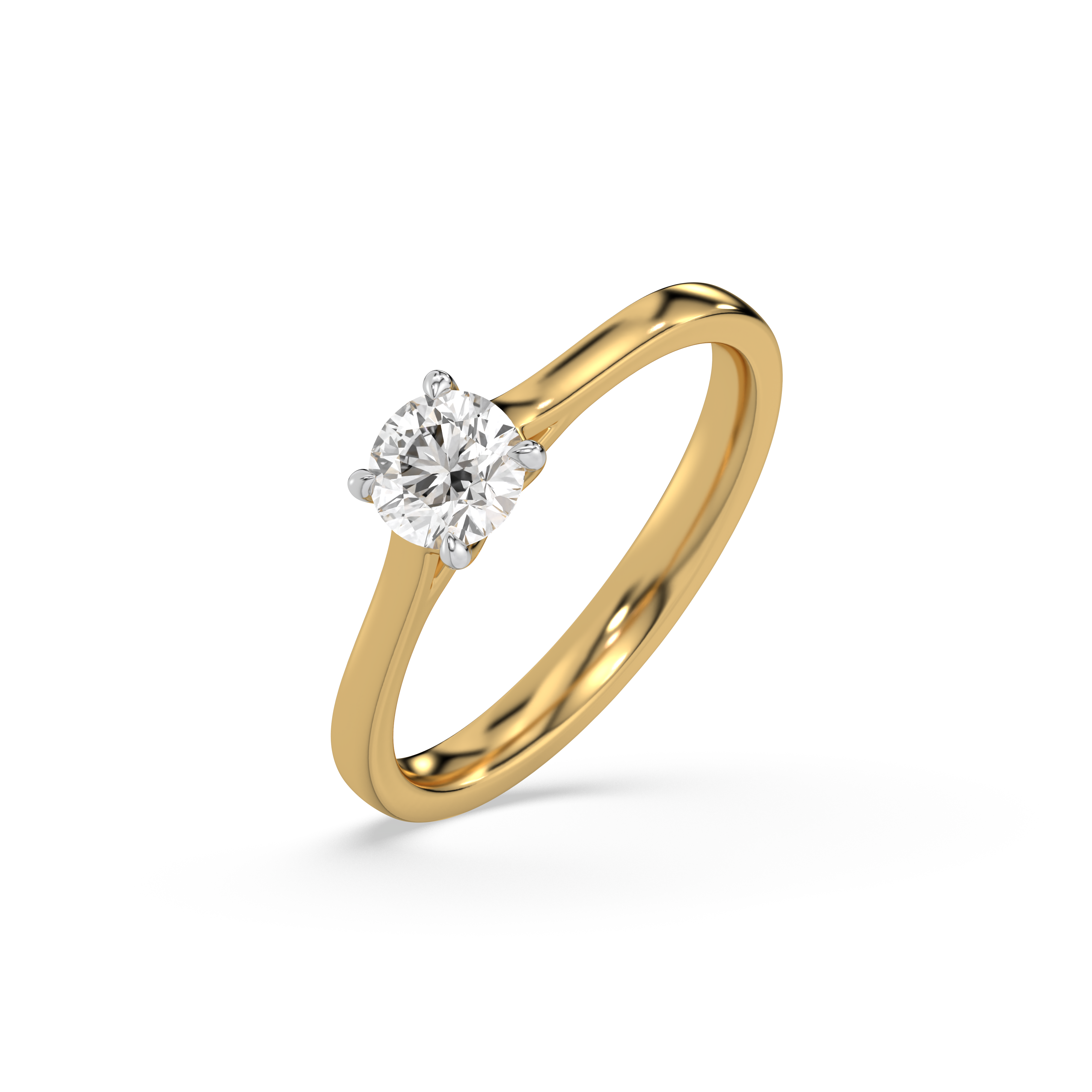 Classic - Lab Diamond Solitaire Ring Main image