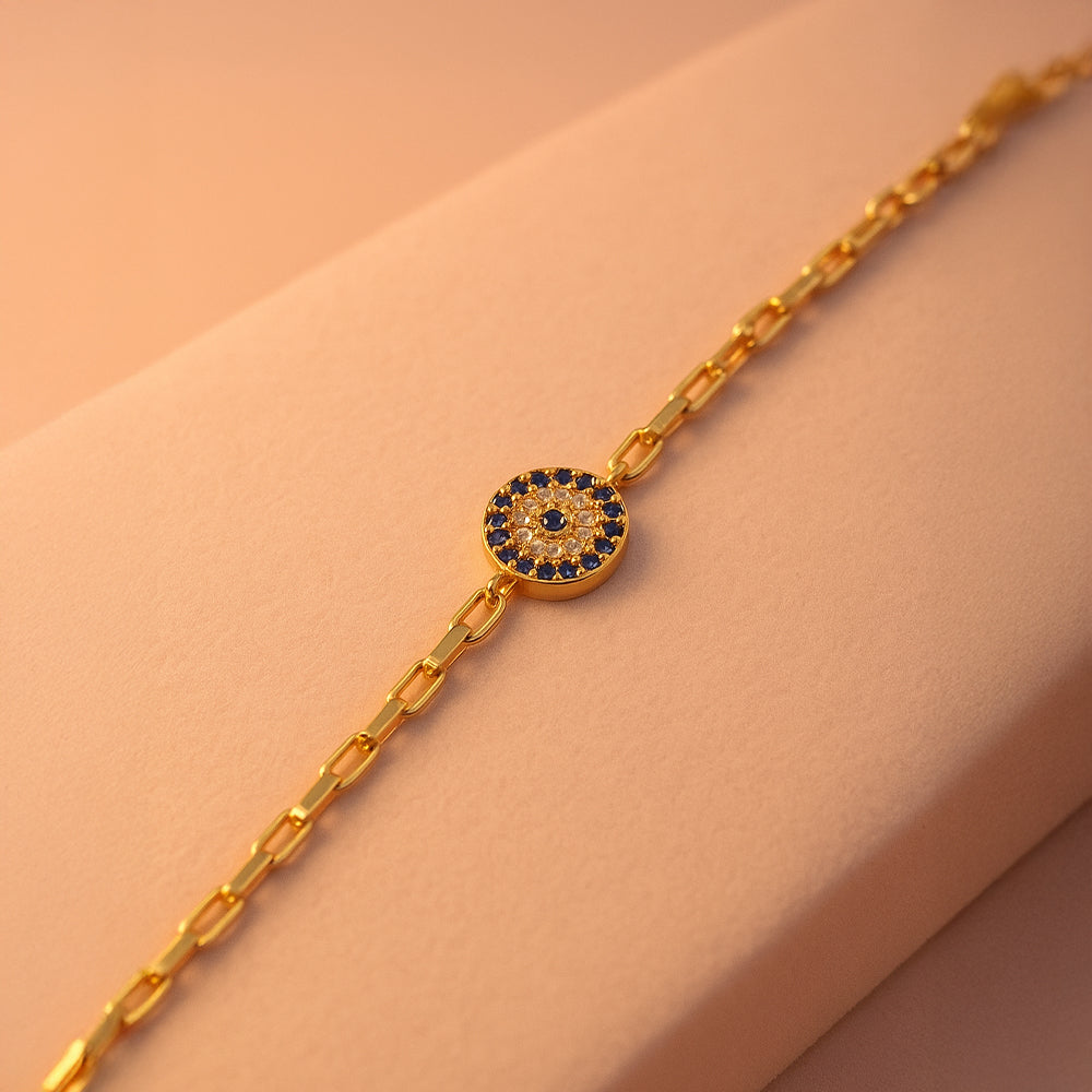 Evil Eye - Lab Diamond Men's Rakhi Secondary image