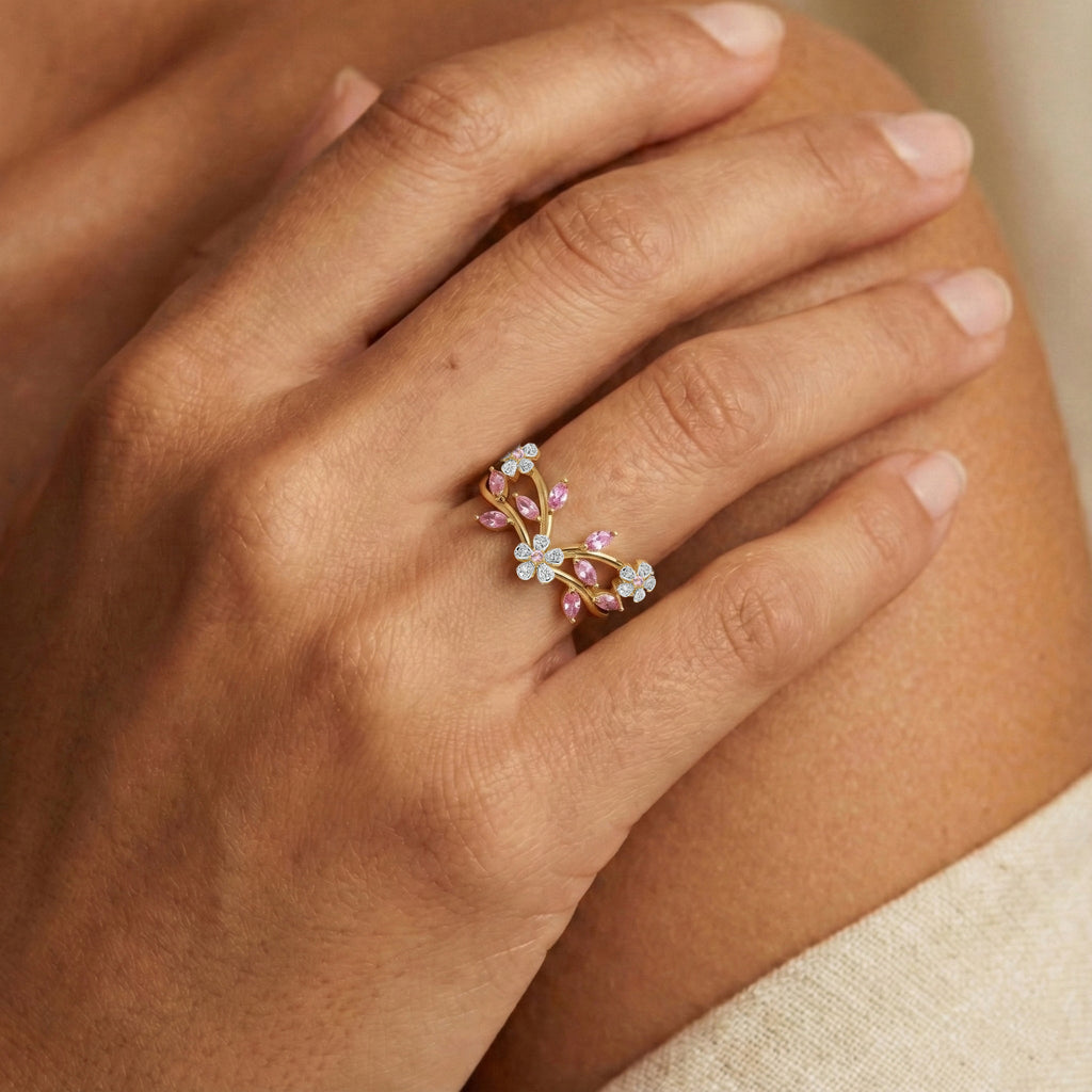 Blush Bouquet - Lab Diamond Ring