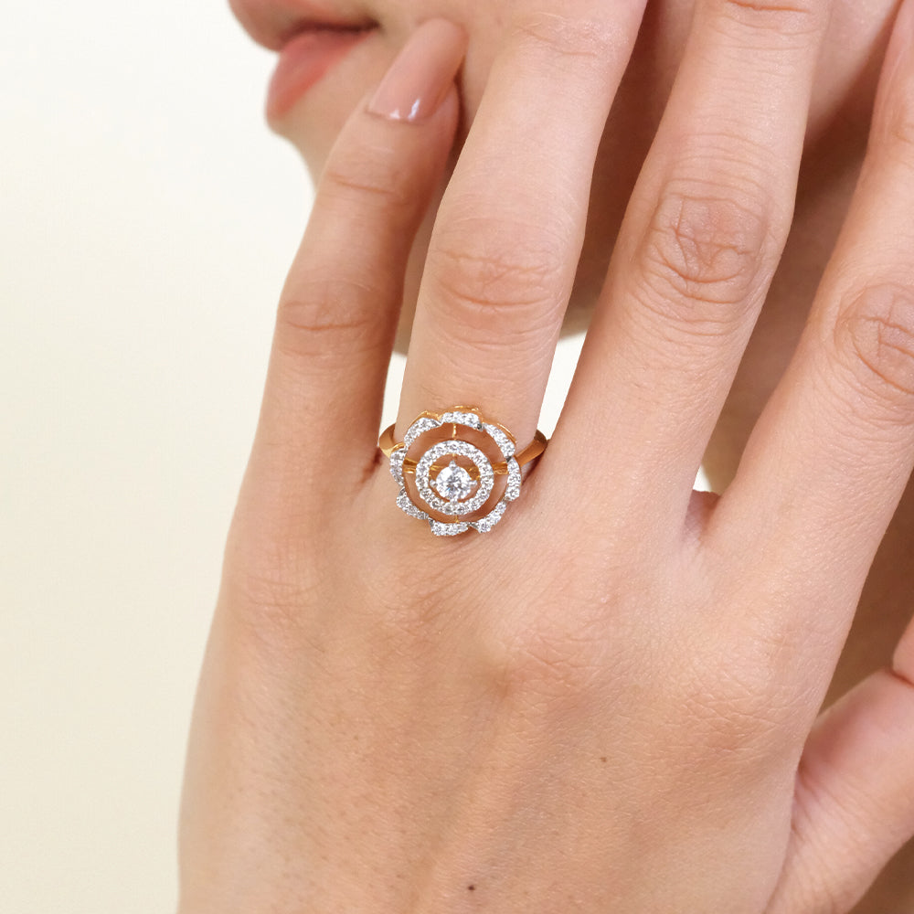 Stellar Shine – Lab Diamond Solitaire Ring Secondary image