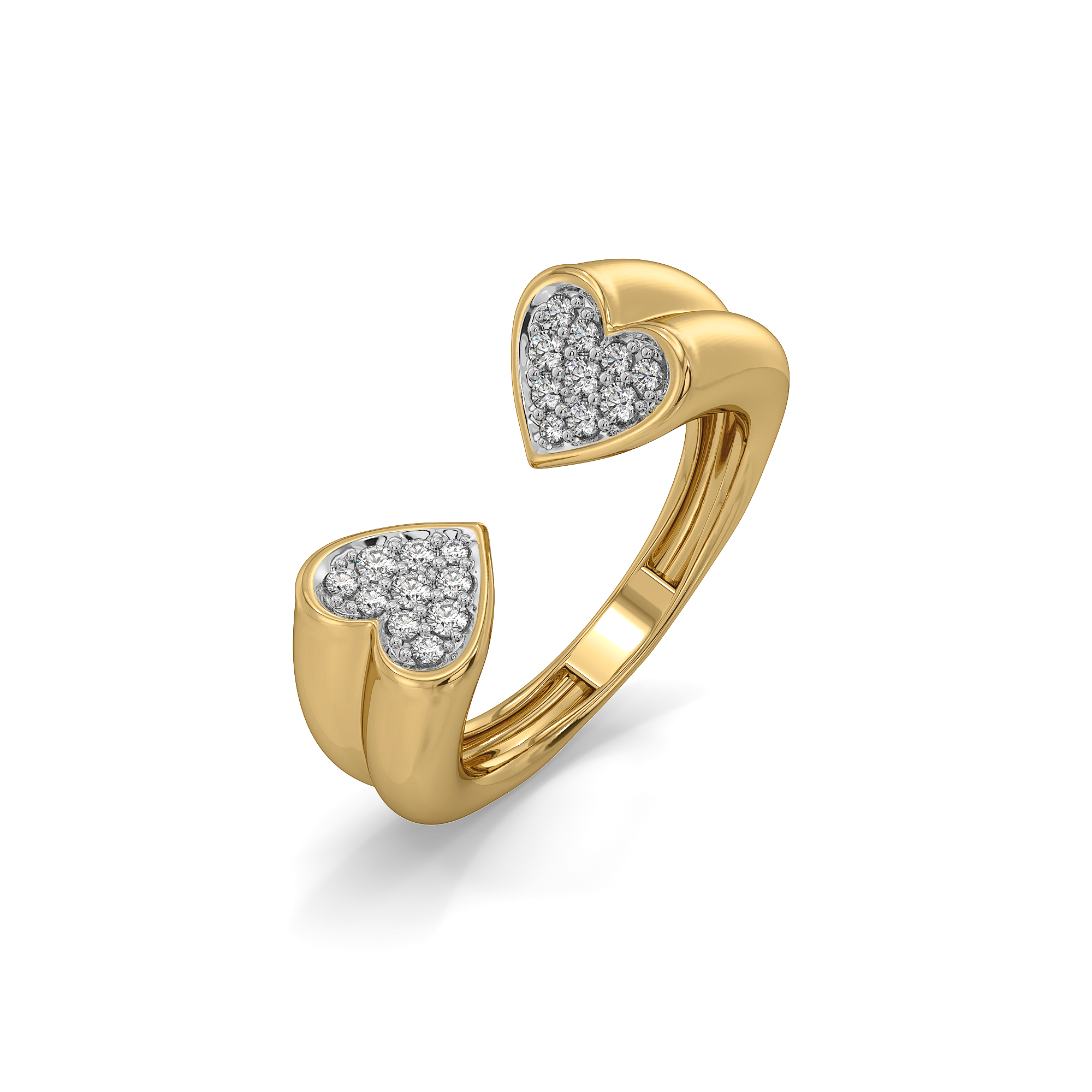 Timeless Loop - Lab Diamond Heart Ring Secondary image