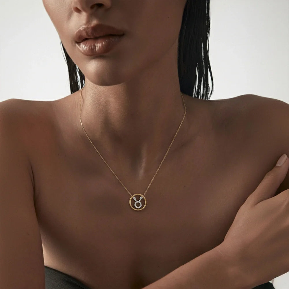 Taurus Glow - Lab Diamond Necklace Secondary image