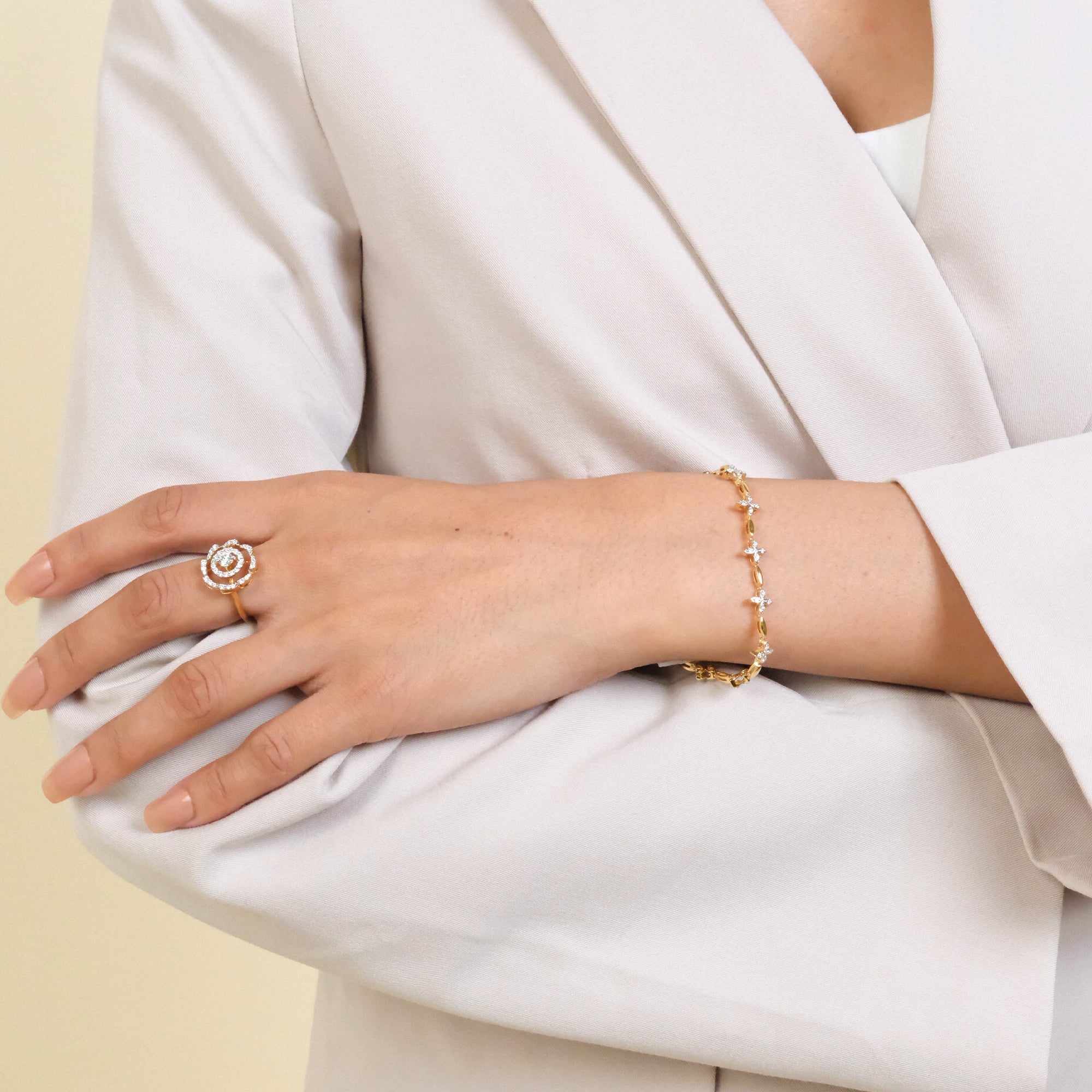 Stellar Shine – Lab Diamond Solitaire Ring