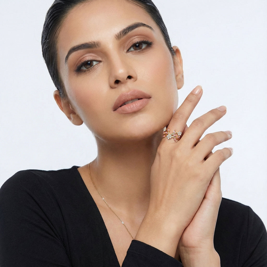 Blush Bouquet - Lab Diamond Ring