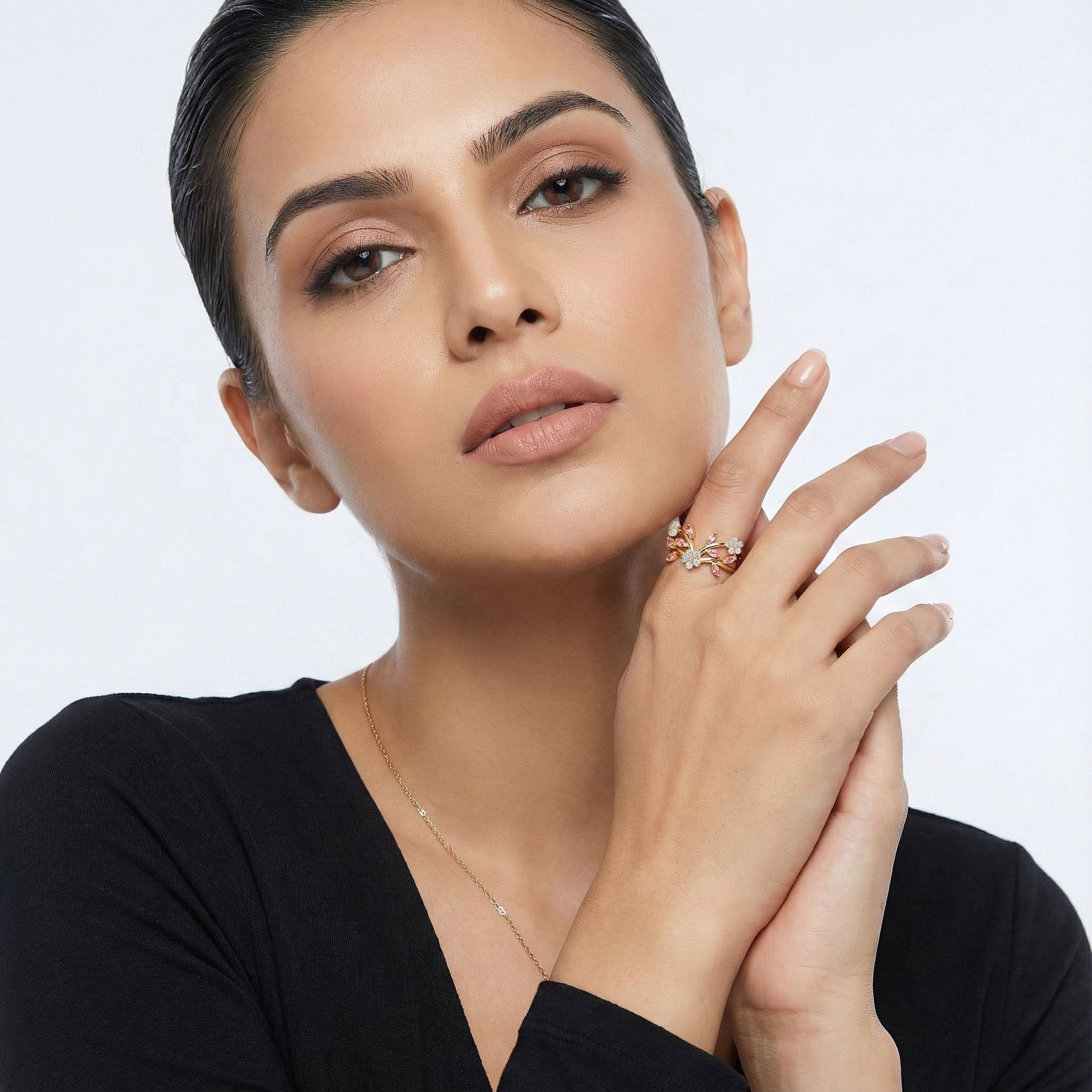 Blush Bouquet - Lab Diamond Ring