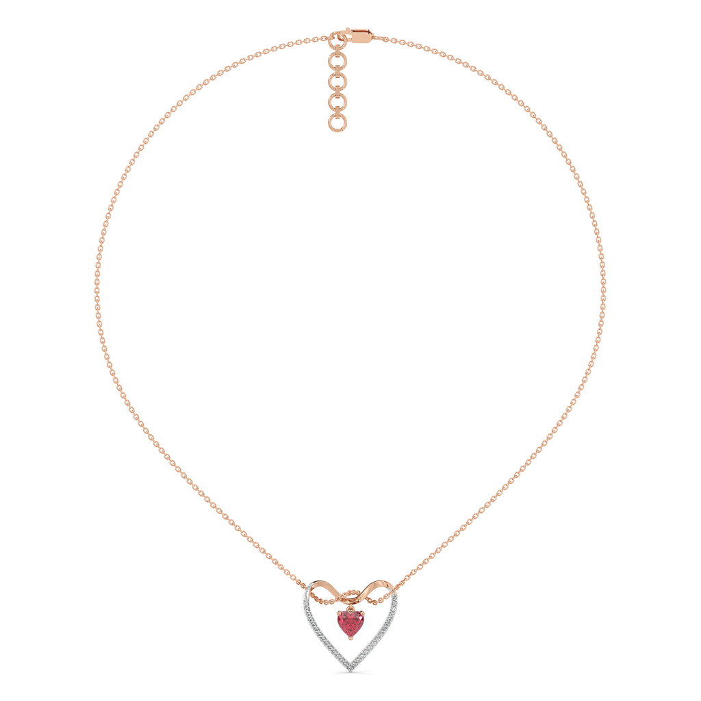 "Love on a String" - Lab Diamond Necklace