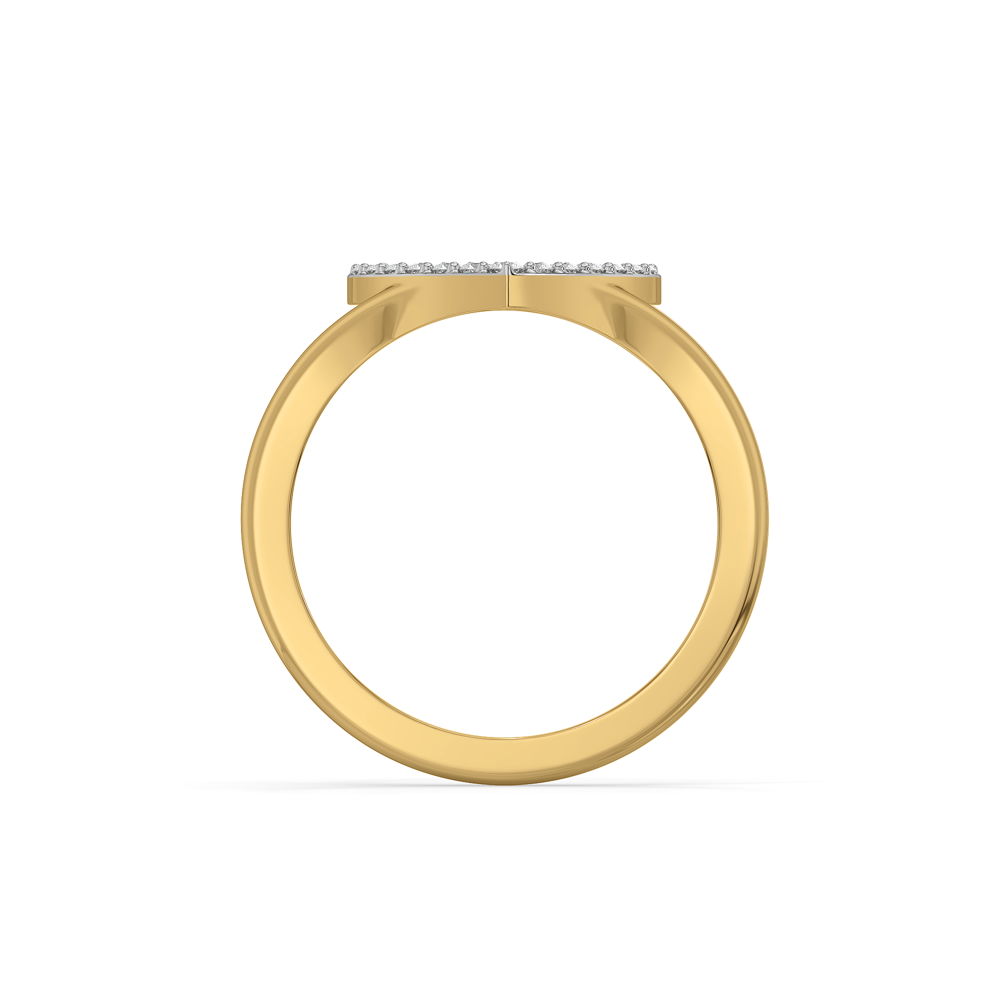 Everlasting Journey - Lab Diamond Heart Ring