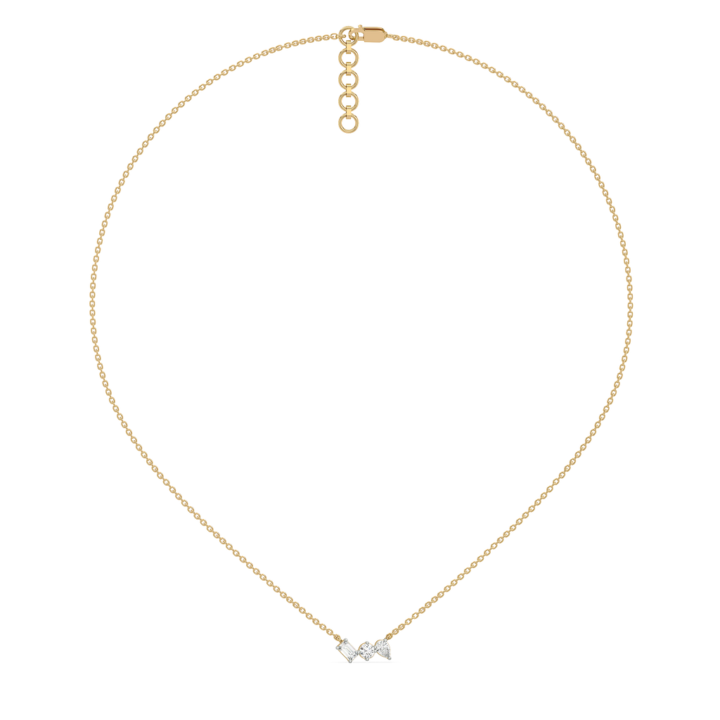 Toi-et-Moi - Lab Diamond Necklace