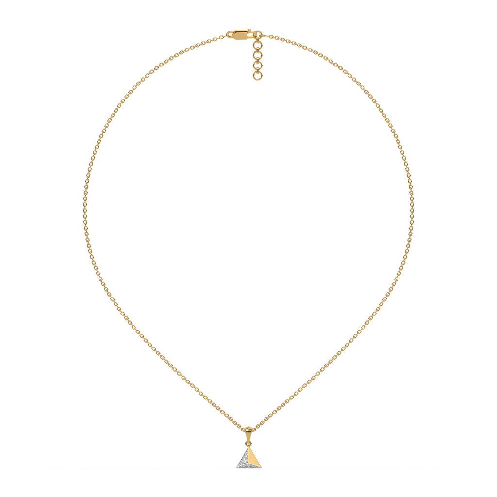 Prism Point - Lab Diamond Pendant Necklace