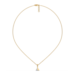 Prism Point - Lab Diamond Pendant Necklace