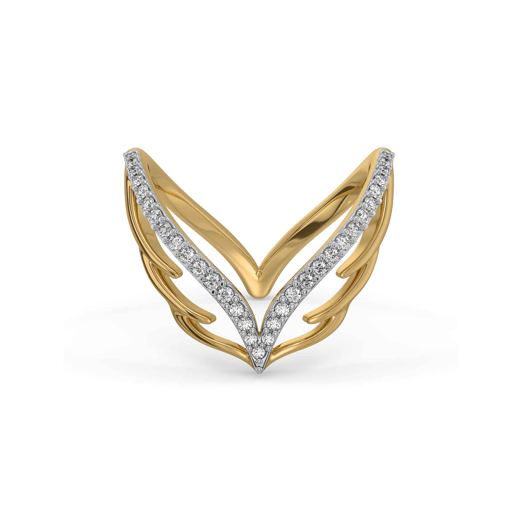 Angel's Embrace - Lab Diamond Vanki Ring