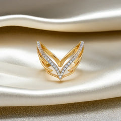 Angel's Embrace - Lab Diamond Vanki Ring