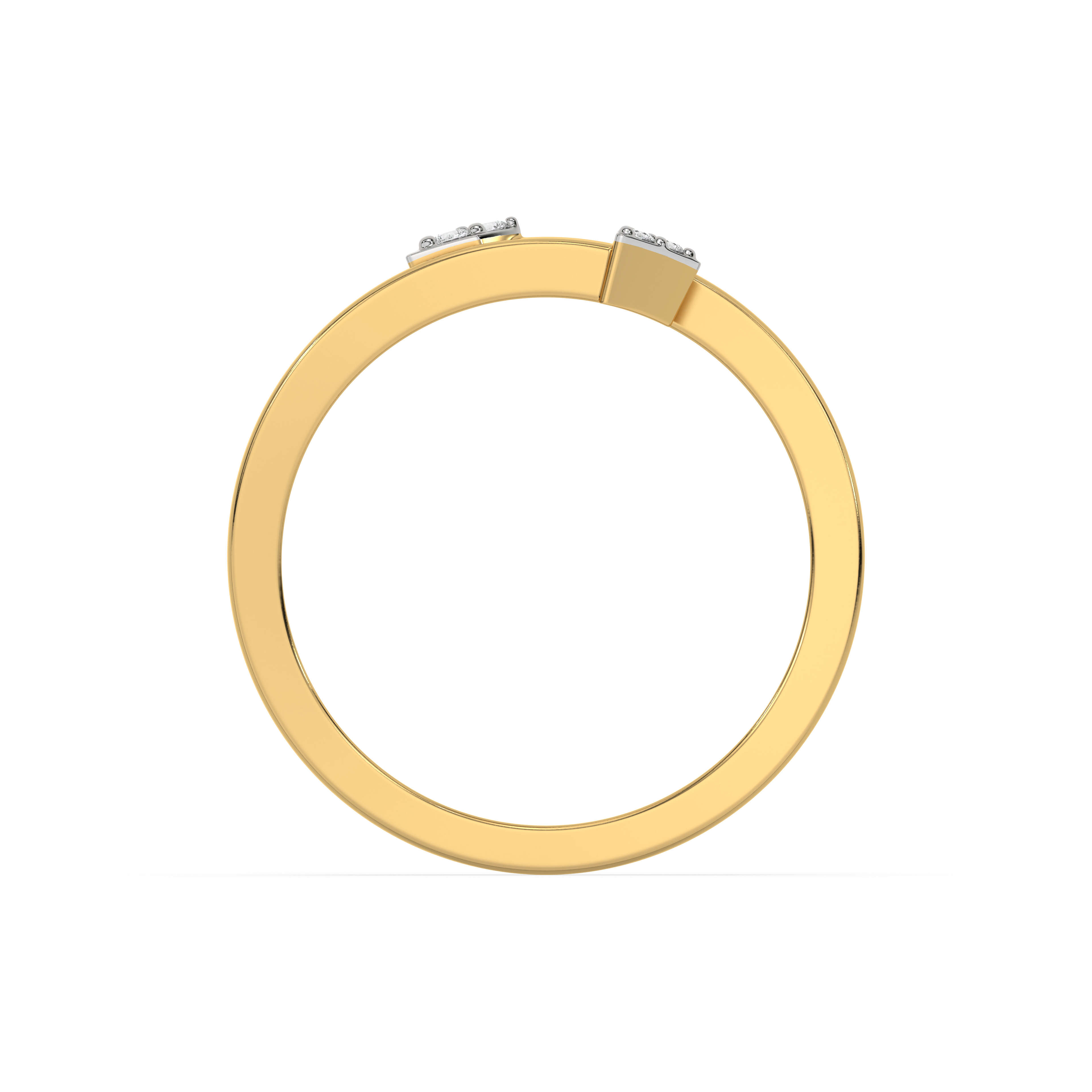 Arrowhead - Lab Diamond Open Top Ring