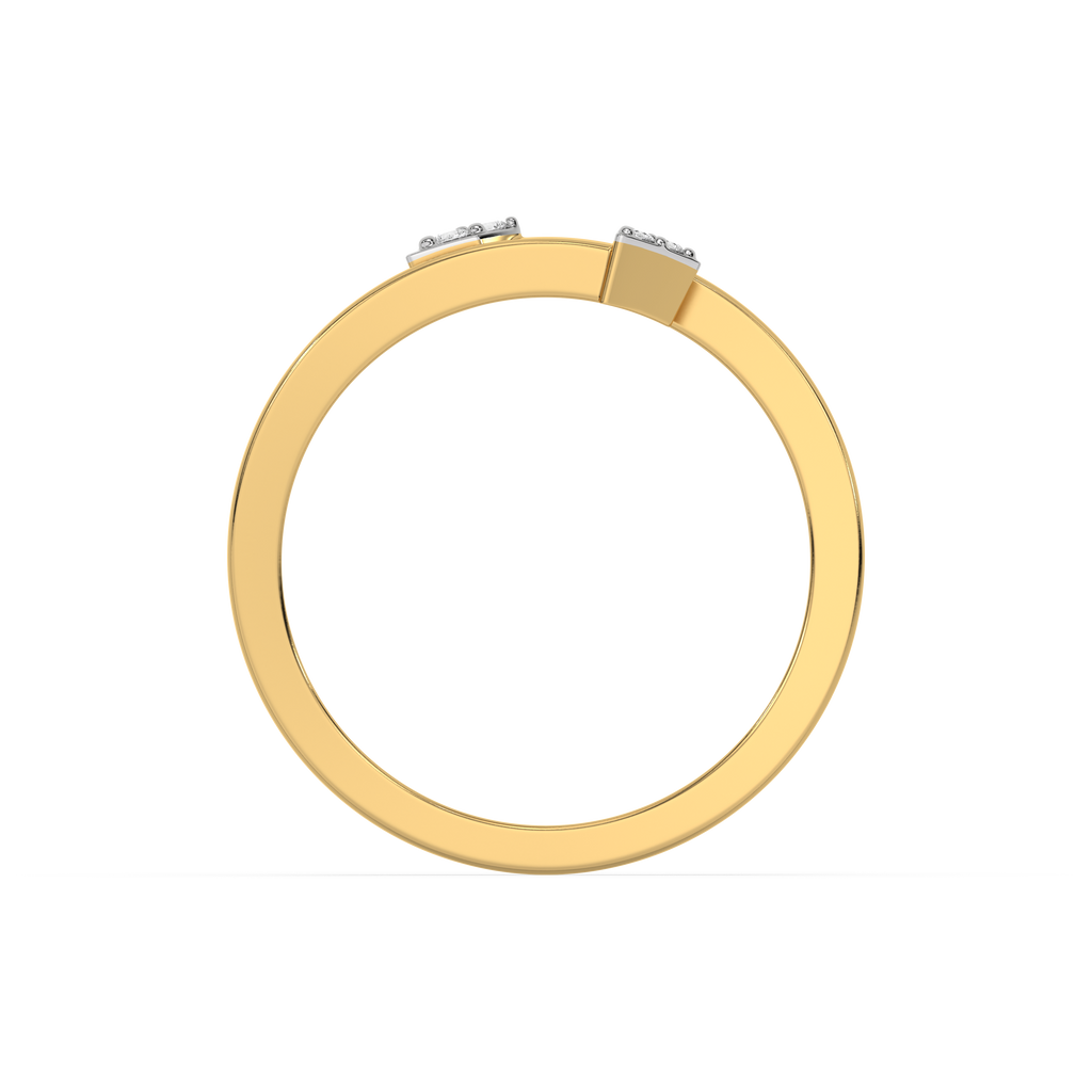 Arrowhead - Lab Diamond Open Top Ring