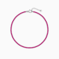 Silver Celebrate in Pink Bracelet
